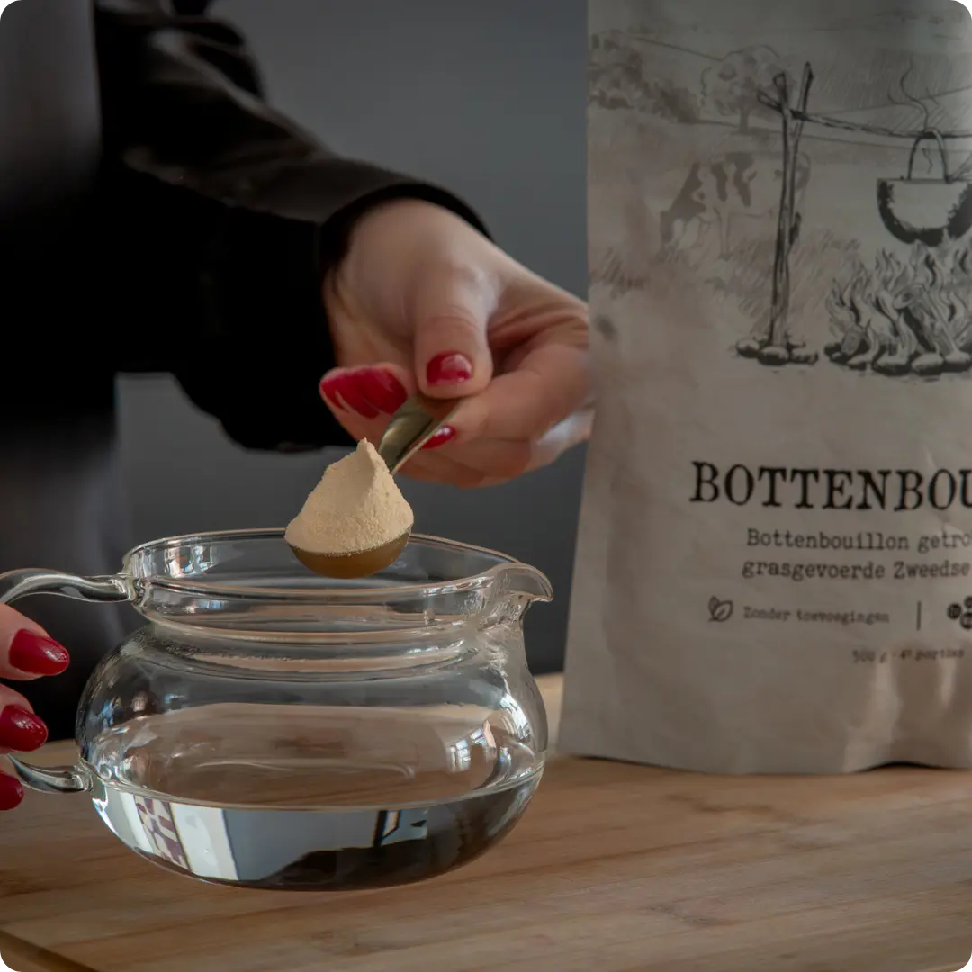 Is bottenbouillonpoeder net zo gezond als zelfgemaakte bouillon?